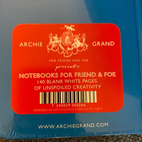 Archie Grand Notebook NWT - Picture 2 of 2
